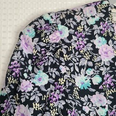 VTG 70s E.D. Michaels Petites Womens 5/6p Floral Prairie Dress Cottagecore