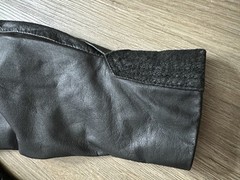 Rare Vintage 1980’s Global Identity G-III Cropped Black Leather Jacket Size S