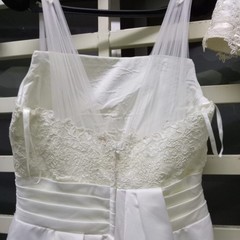Bridal Wedding Dresses Gown Lot of 3 Vintage Bundle 80s-90s Size S-M
