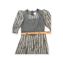 Vtg Cottage Core Dress by Amsel Moden. New with Tag. NOS. Excellent Condition.