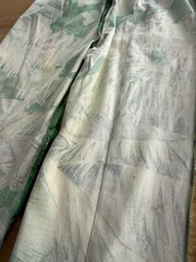 VTG Escada Margaretha Ley Tropical Jungle Print Pant Women Sz 36 Green Botanical