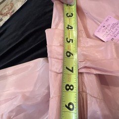 Harry Keiser Party Dress Cocktail Rose Pink Taffeta Vintage 1950s