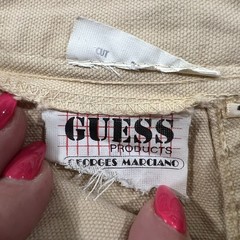 Vintage GUESS Size 29 Jeans 90’s Mom High Rise Tapered Leg Side Zip Flat Front