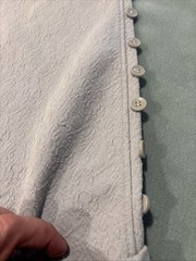 Vintage women’s pants. 1970s Gray with pattern. 29 inch waist. See pictures.