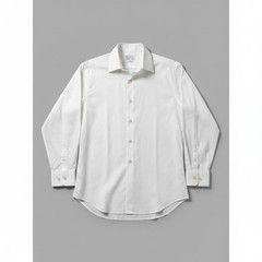 Penneys Towncraft White Pima Cotton Button Down Shirt, Vintage Woman’s Size 15.5