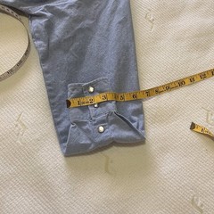 Vtg 80s Western Maxi Shirt Dress Pearl Snap Elastic Waist Pockets 9/10 Cowgirl
