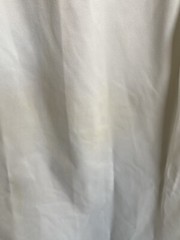 Vintage Vanity Fair Half-Slip Lace, Velvet Bow Trim 37” Long Medium USA Nylon
