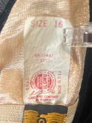 Vintage Robby Lee Swim Fashions Swim Suit / Bodysuit Size 16 Lowcut 70s 80s