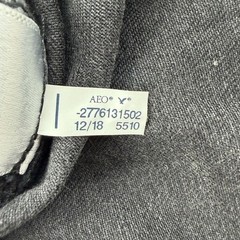 American Eagle Outfitters Y2K Black Denim Overall Dress Casual Preppy grunge