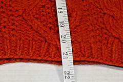 VTG Nieman Marcus Womens Wool Sweater Size M 60s Burnt Sienna Chunky Made Italy
