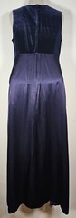 Vintage Byer Studio Dress Size 6 waist 30 Inches Navy Blue Cocktail Long Length