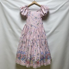 Daisy Kingdom Puff Sleeves Princess Flower Dress Size 10 Excellent Condition