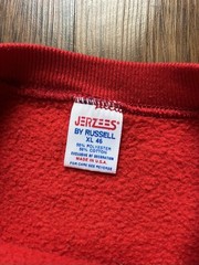Vintage 90s Jerzees Russel Sweater XL Womens Teddy Bear Graphic Cottage Grandma
