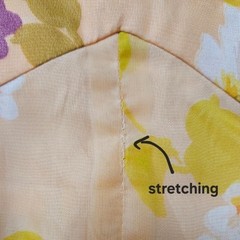 Vintage 70s Formal Floral Peach Long Sleeve Dress Deadstock Jac An Juniors 15/16