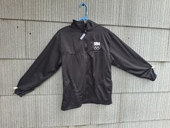 Vintage 1990s black jacket United States Olympic Committee medium
