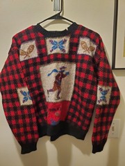 Vintage wool Woolrich sweater – medium