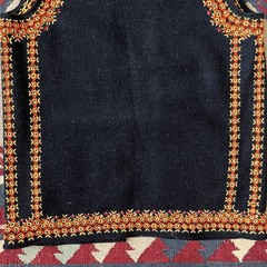 Vintage Ukrainian Ethnic Folk Kiptar Embroidered Wool Vest Women’s Medium