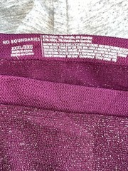 Panty Lot 4 Berry Pink Sparkle Black Silver Cacique Mix Brief Bikini 22 24 3X +