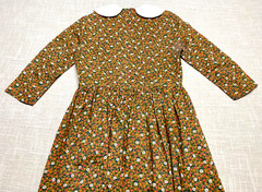 Vintage Prairie Dress Basque Waist 70s Homemade Psychedelic Floral Hippie Maxi