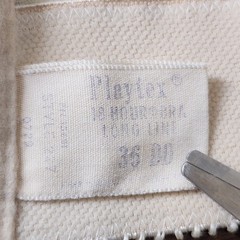 Vintage Playtex 18 Hour Long Line Bra Style 227 36DD Retro/Avant-Garde