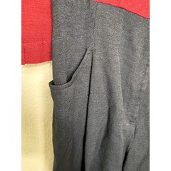 Sag Harbor Petite 3 Piece Set Red Shirt Vest Black Shorts Vintage Size 12P