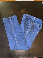 Vintage 1970s women’s Bon Worth denim mom jeans 11 27X31.5”