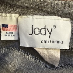 Jody of California USA Vintage Womens Dress Size 6 4th Of July Picnic Gray Red