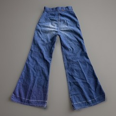 RARE “Cheap Jeans’ Brand 70s Vintage Jeans With perfect Bell Bottoms