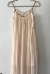 Vtg Annabelle Nordstroms M 2 Pc Negligee Robe Set Sheer Coquette Y2K Honeymoon