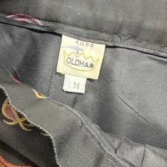 Todd Oldham 1993 Silk Jacquard Cigarette Pants