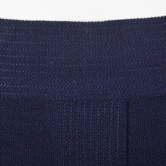 XS 1980s Chanel Navy Blue Knit Pencil Skirt Wear to Work Classic Separates 80s