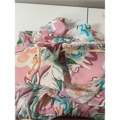 Vintage Von Bramlett Floral Dress 22W Pink Cottagecore Grandmacore USA