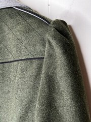 George g:21 Olive Green Double Breasted Coat Size US 4 Wool Blend ASO Mob Wives