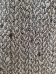 Vintage Tan & Cream Artistic Coat – Size L