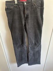 Vintage Levi’s Jeans Juniors 11 Black 517 Bootcut Faded Pockets