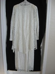 NWT Vintage Nostalgia Wedding? White Lace Jacket Dress – Size M