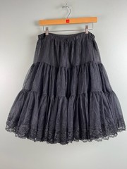 Partners Please! Malco Modes Square Dance Skirt & Blouse Size XL Black VTG