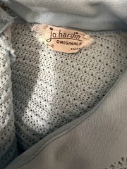 Vintage Jo Hardin Originals Of Dallas Size 9/10 Double Knit Top & Pleated Skirt