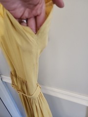 Vintage Yellow Dress Size XS/SM