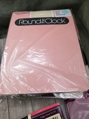Lot 9 Vintage Round The Clock Encore Silkies Sheer Pantyhose Queen Size 3X 4X