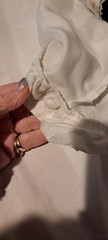 Shiny Satin Vtg Barbizon Bridal White Robe Peignoir S M Cute Lace Embroidery