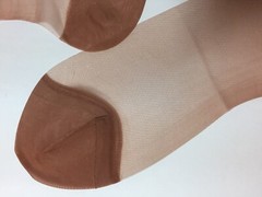 3 Pairs Vintage 15 Denier NYLON STOCKINGS 10 X 33 1/2” REINFORCED HEELS and TOES