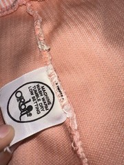 Vintage Polyester Blend 60s 70s Women’s Pants Size 16 Coral Pink