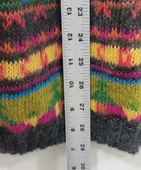Vtg United Colors Of Benetton Village Christmas Italian Made Mohair Wool Sweater