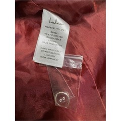 Lulus Rust Faux Suede Wrap Mini Skirt XS Snap Pockets Fall Boho Western Chic