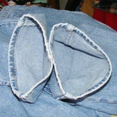 WRANGLER Jeans, 32, VINTAGE, Light Blue, 100% Cotton, Made in USA