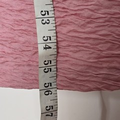 Vintage Keyloun Pink Textured Pintuck Maxi Dress Medium Cottagecore Prairie