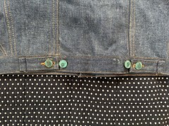 Wrangler Vintage 70’s Deadstock NOS Denim Western Jacket Size 14 Unlined USA