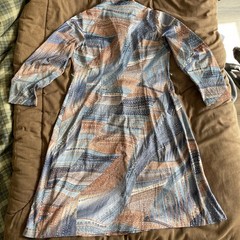 Vintage Dress Lady Laura Toni Todd Made In USA No Belt