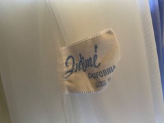 Vtg. Intime Peignoir Nightgown & Robe Set 4 layers Chiffon Fairycore Romantic M